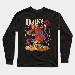 Satanic Cat Long Sleeve T-Shirt